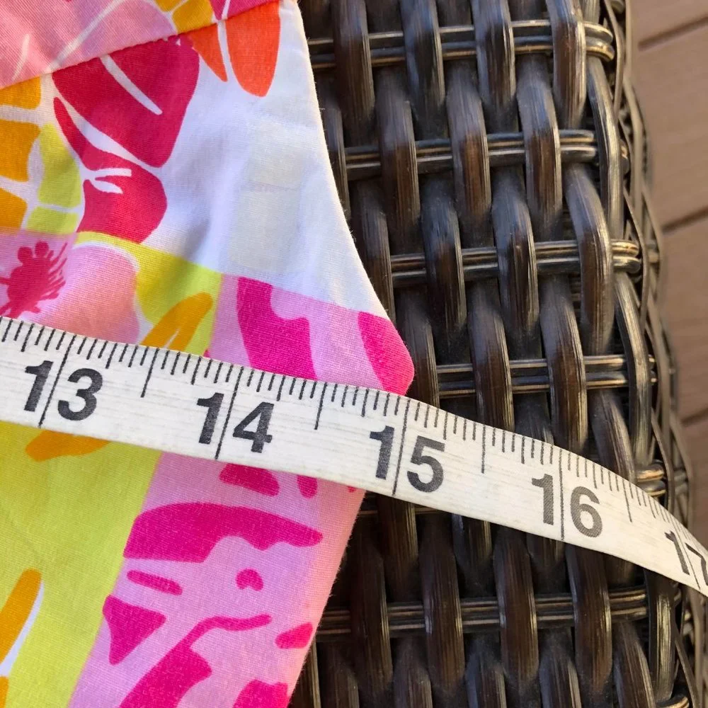 LILLY PULITIZER Vintage Ladies Tie-Back Halter Top - Size 6 - Picture 9 of 10